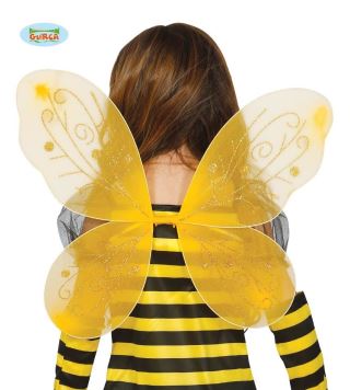 Dětské křídla včela - včelka - žluté - unisex