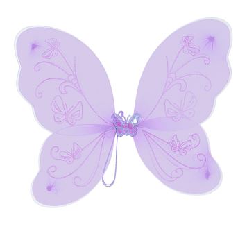 Dětské křídla víla fialové - 48 x 35 cm