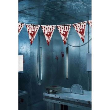 Girlanda krvavé otisky -  krev - PVC - Halloween - 300 cm