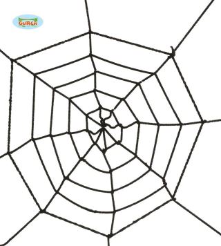 Černá pavučina - Halloween 60 cm