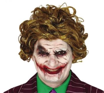 Pánská paruka The Joker - klaun - Batman - Halloween
