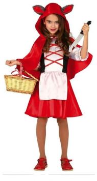 Dětský kostým - Červená Karkulka - Halloween - vel.10-12 let