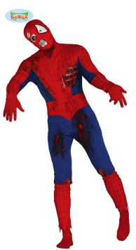 Kostým Spider - Zombie - Halloween - vel. L (52-54)