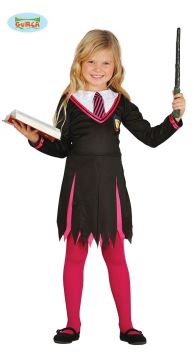 Dětský kostým - kouzelnice - čarodějka HARRY - vel. 5-6 let