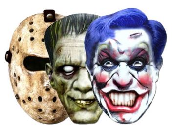 Hororová maska set 1 - Halloween