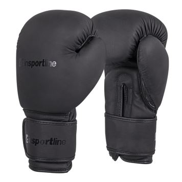 Boxerské rukavice inSPORTline Kuero Barva černá, Velikost 16oz