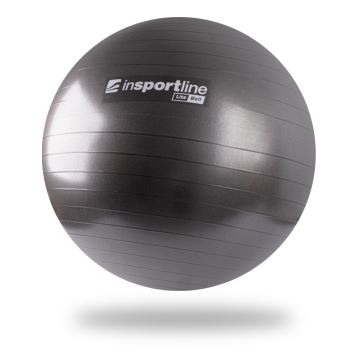 Gymnastický míč inSPORTline Lite Ball 55 cm Barva černá
