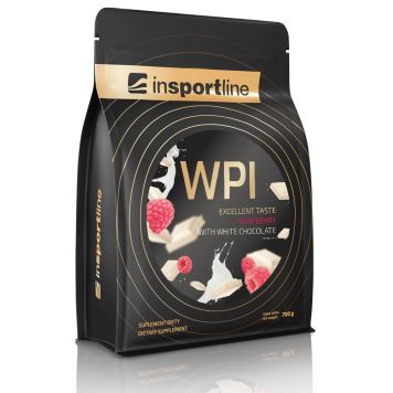 Doplněk stravy inSPORTline WPI Protein 700g Příchuť malina s bílou čokoládou