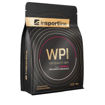 Protein inSPORTline WPI 700g Příchuť malina s bílou čokoládou