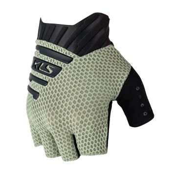Cyklo rukavice Kellys Cutout Short 022 Barva Sage Green, Velikost L