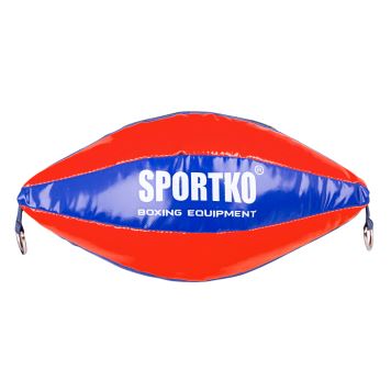 Boxovací pytel SportKO GP2 22x40cm / 4,5kg Barva modro-červená