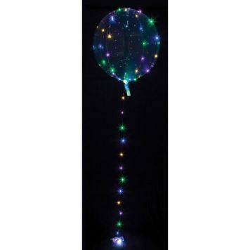 LED světelný - svíticí balónek - 53 cm