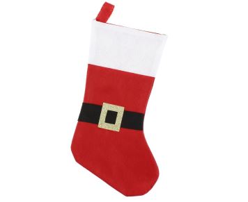 Vánoční punčocha - 48 cm - Mikuláš - Santa Claus - Vánoce