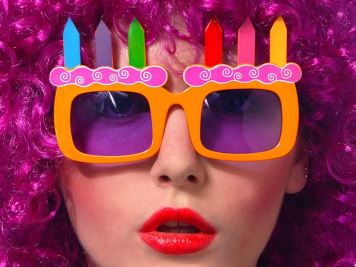 Párty brýle narozeniny - Happy Birthday - DORT