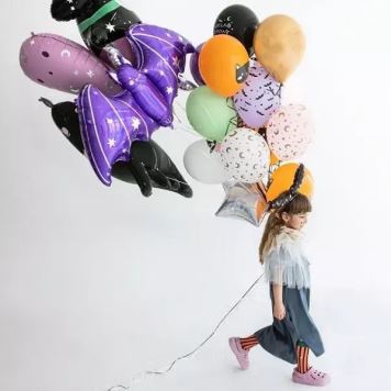 Latexové balónky - Halloween - Hocus pocus - Čarodějnice - 6 ks - 30 cm