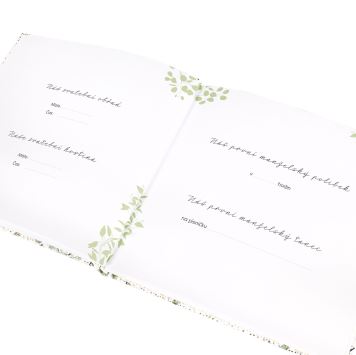 Svatební kniha hostů - svatba