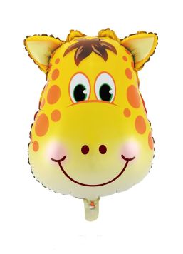 Balón foliový Žirafa - Safari - 62 cm