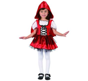Dětský kostým Červená karkulka - vel. 92-104 cm