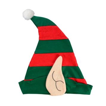 Čepice elf -  skřítek - Vánoce