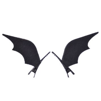 Křídla netopýr na sponě 2ks - Halloween
