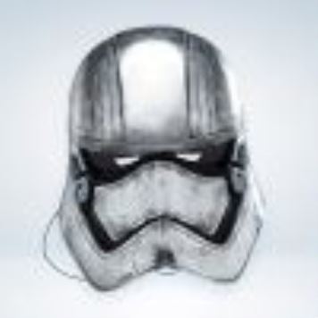 Maska celebrit - Star Wars - Hvězdné války - Captain Phasma
