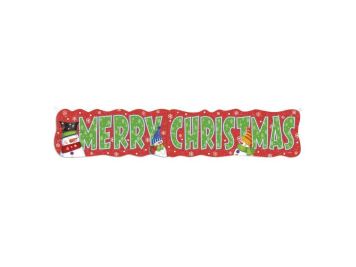 Girlanda - Merry Christmas - Veselé Vánoce - 131 cm