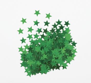Konfety na stůl hvězdy zelené - 14,7g