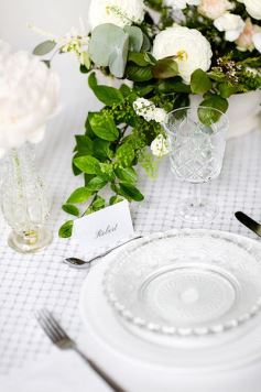Svatební vizitky na stůl - Svatba - 10 ks