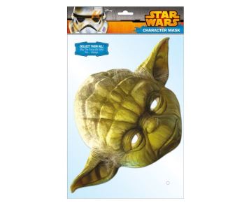 Maska celebrit - Star Wars - Hvězdné války - Yoda