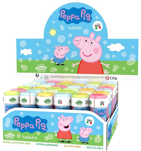Bublifuk Prasátko Pepa - Peppa pig - Pepina 60 ml - 1 ks
