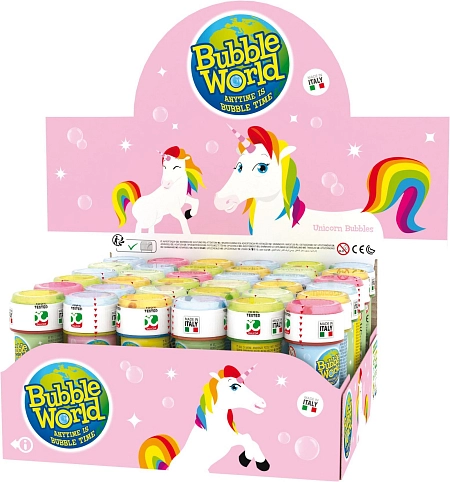 Bublifuk JEDNOROŽEC / UNICORN 60 ml - 1 ks