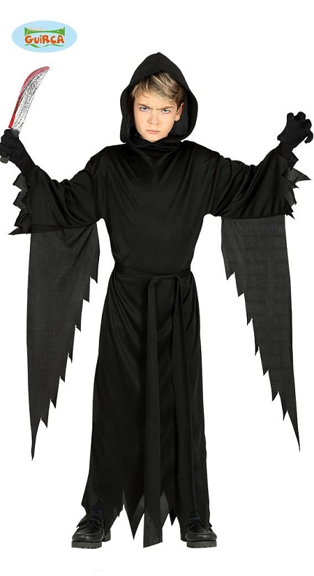 Dětský kostým Vřískot - smrťák - vel. 7-9 let - Halloween