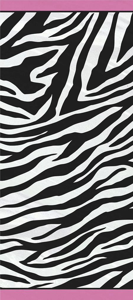 TAŠKA CELOFÁN - ZEBRA  - 20 ks