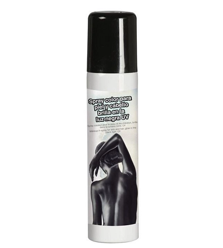 Černý sprej na tělo - 75 ml