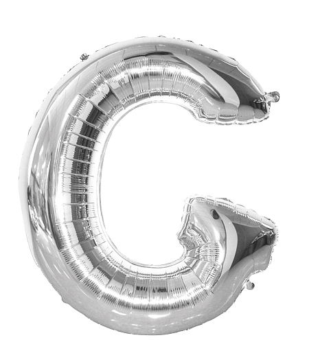 Balón foliový písmeno 'G'  102 cm