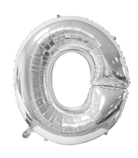 Balón foliový písmeno 'O'  102 cm