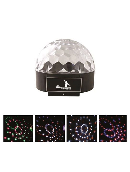 Světelná DISCO KOULE - LED light magic - 5 W - PRONÁJEM