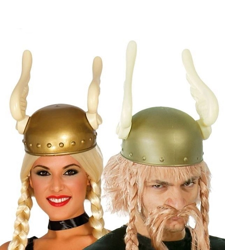 Helma - přilba Gál - Asterix s křídly