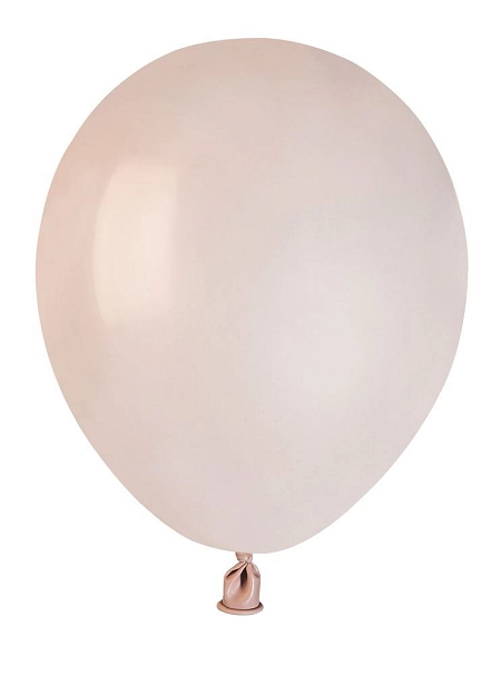 Balónky latexové MINI - 13 cm - růžová SHELL pastelová - 1 KS