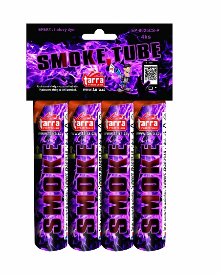 DÝMOVNICE - FIALOVÁ - 4ks - 36/4