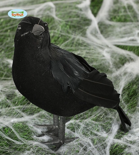 Vrána - havran - 25cm - Halloween