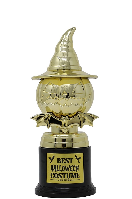 Dekorace soška - ocenění - dýně - Halloween - 22 cm