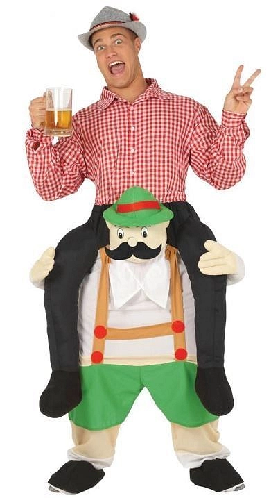 Karnevalový kostým bavoráka Oktoberfest  - Octoberfest 2v1