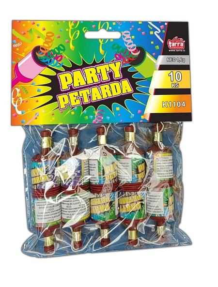 PARTY PETARDA - šampusky - 10 ks