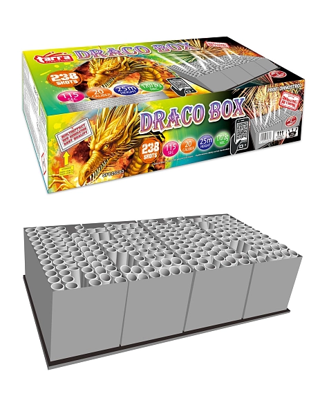 PROFI SLOŽENÝ OHŇOSTROJ DRACO-BOX 238 RAN 1/1