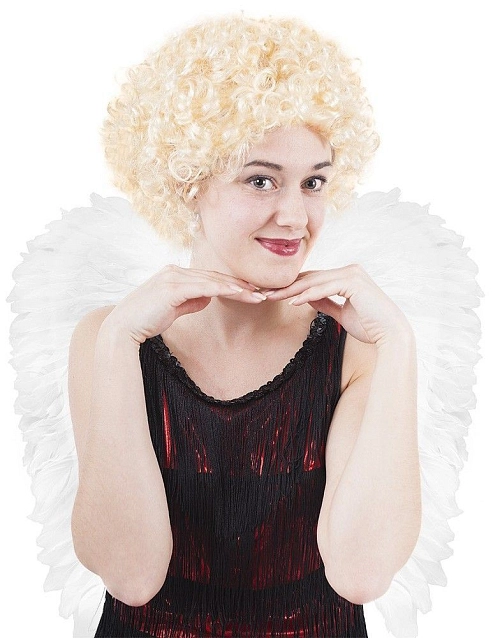 Paruka anděl krátká - vánoce