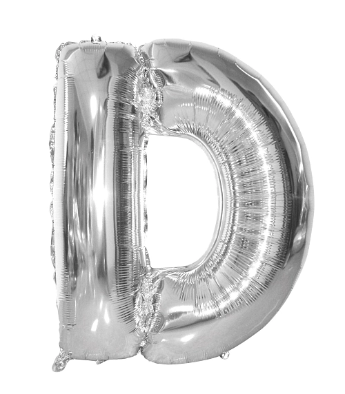 Balón foliový písmeno 'D'  102 cm