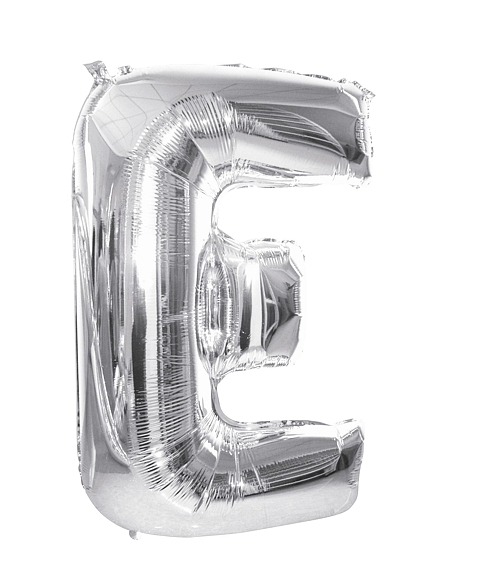 Balón foliový písmeno 'E'  102 cm
