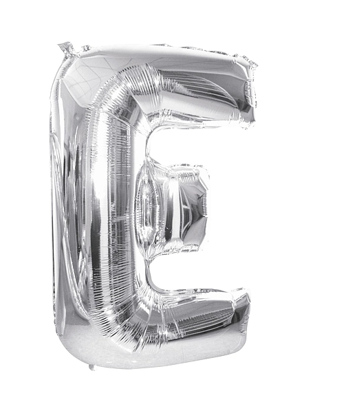 Balón foliový písmeno 'E'  102 cm