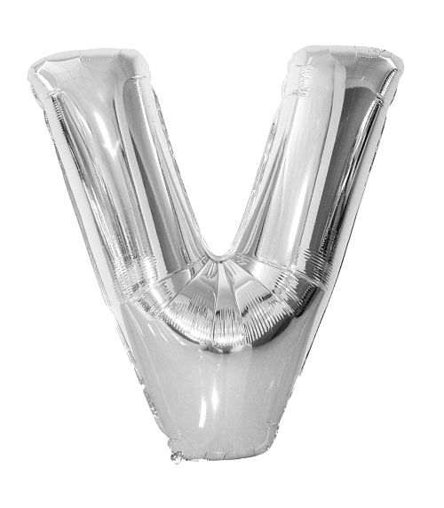 Balón foliový písmeno 'V'  102 cm